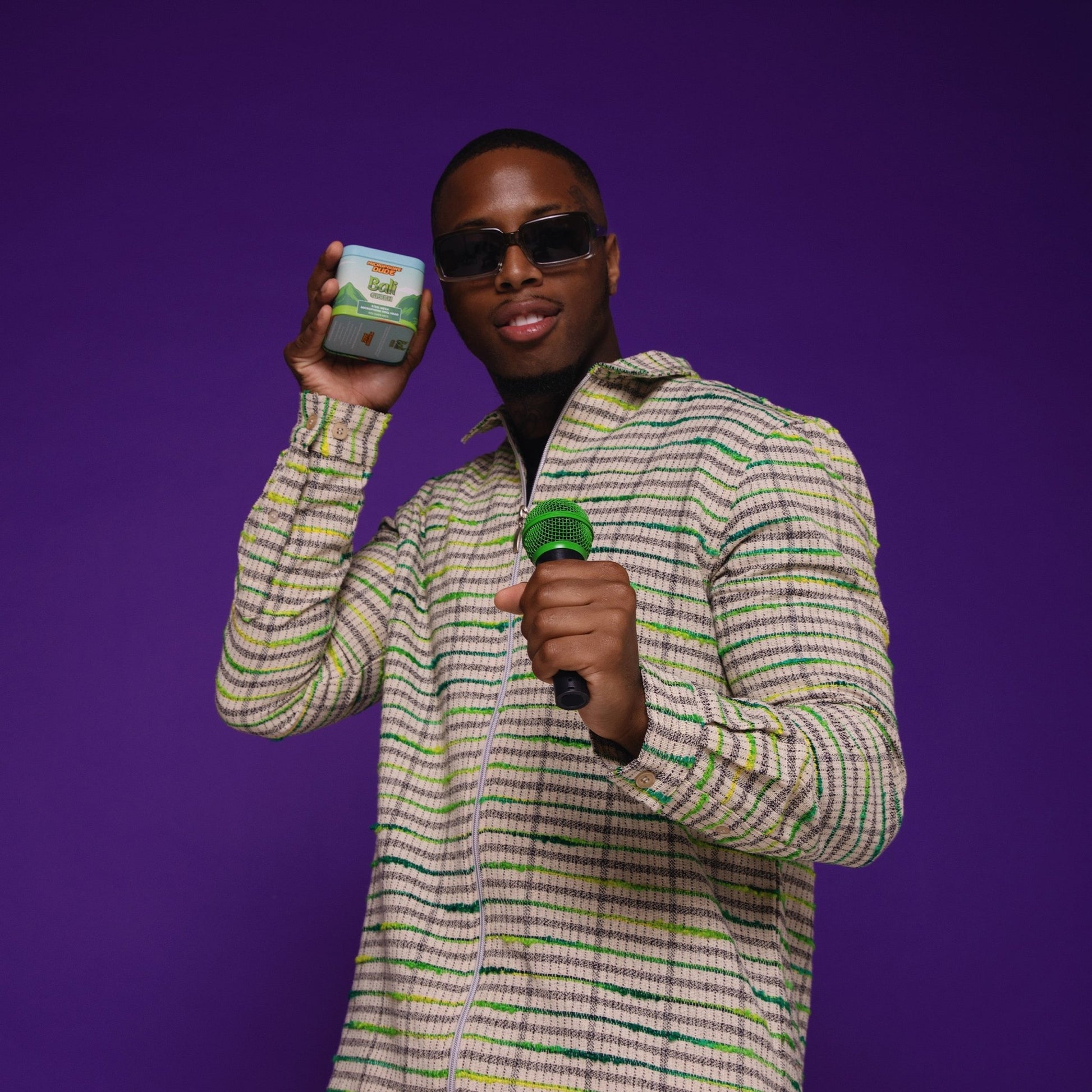 Bali Green - SM58 Replacement Microphone Grille - Microphone Dude