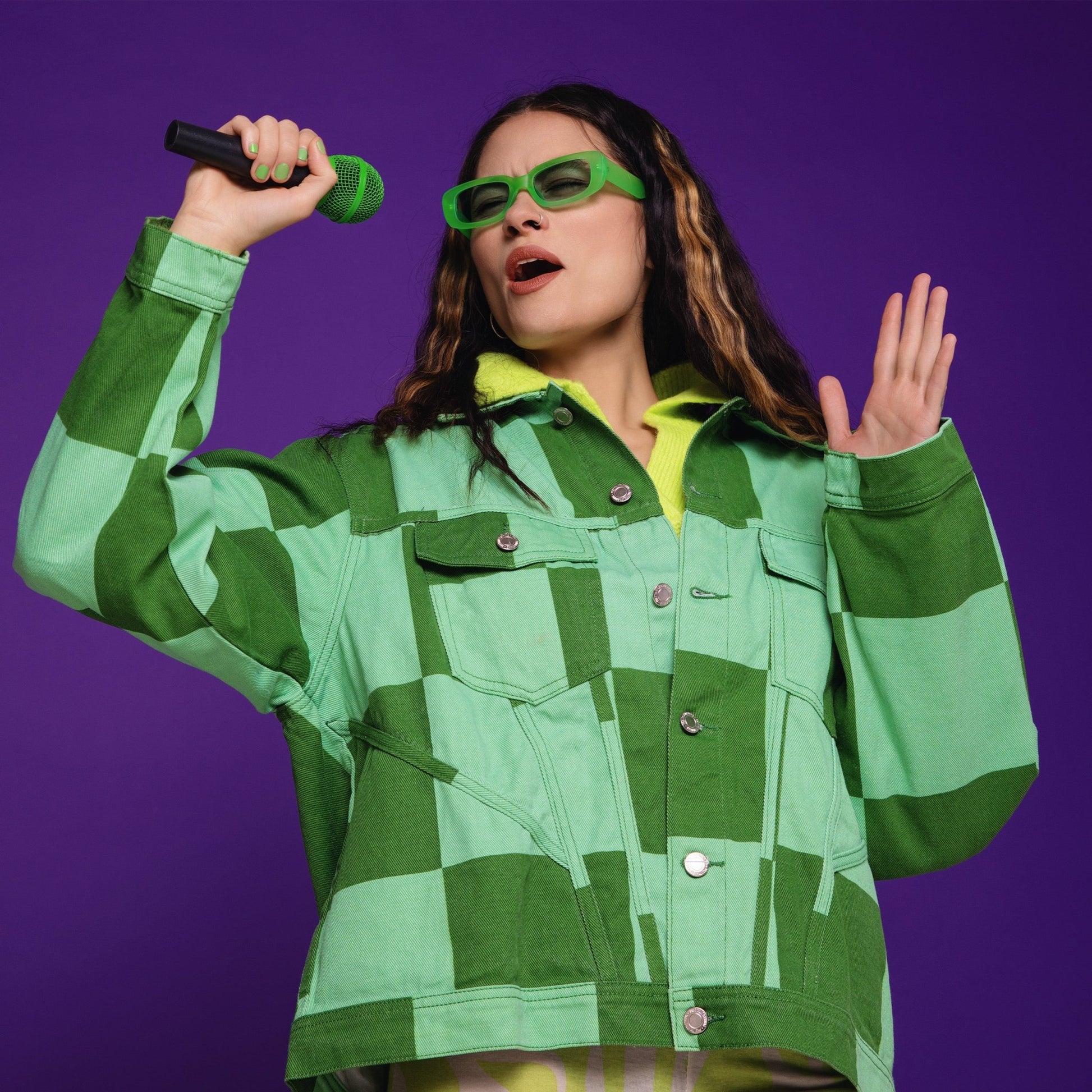 Bali Green - SM58 Replacement Microphone Grille - Microphone Dude