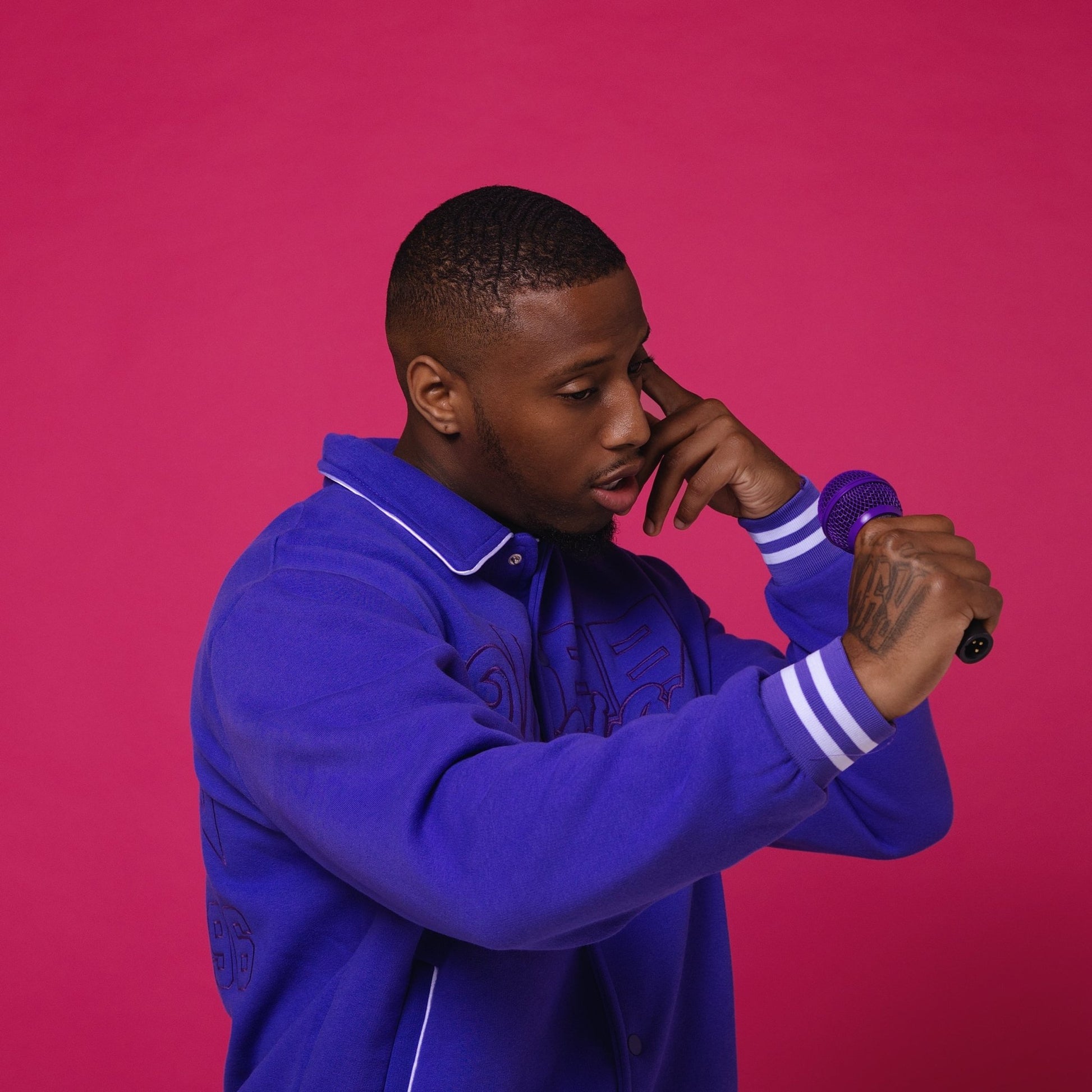 Tromso Purple - SM58 Replacement Microphone Grille - Microphone Dude