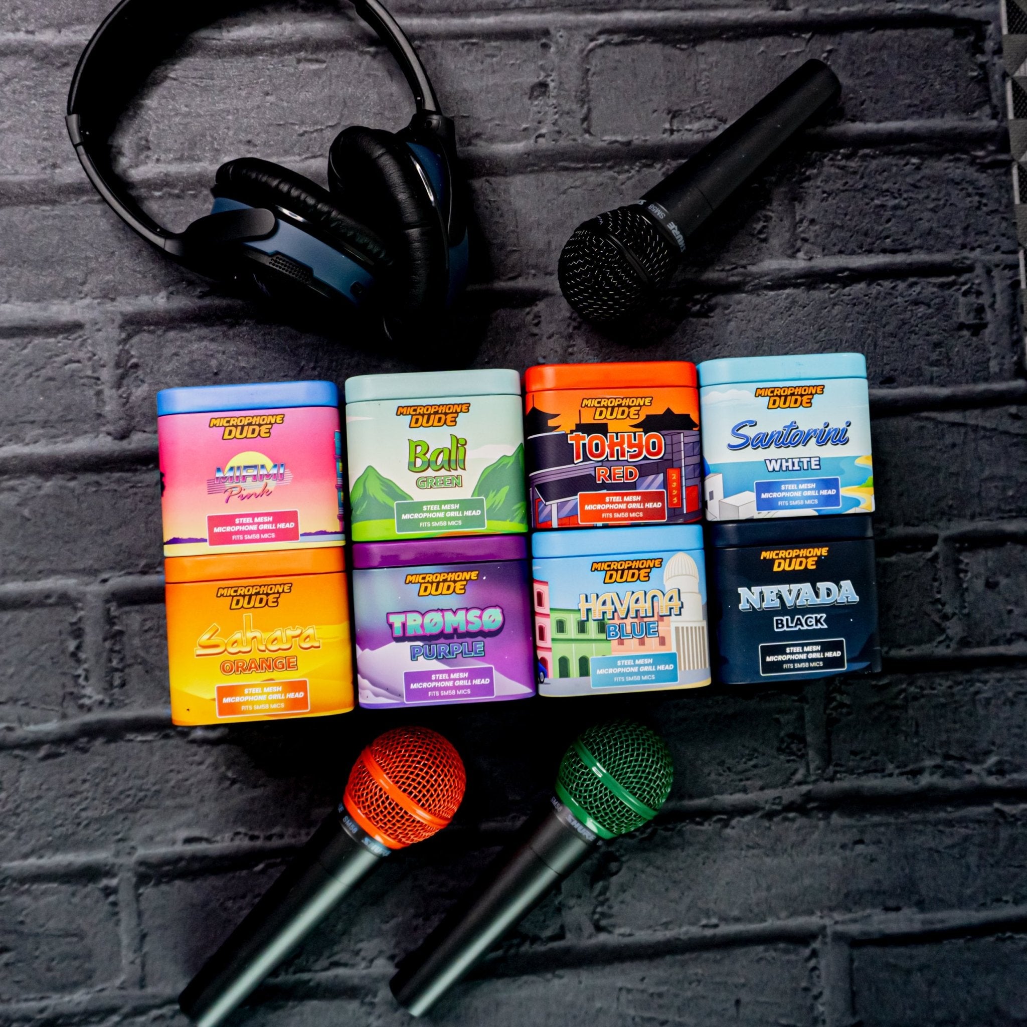 Replacement Microphone Grille For Shure SM58 Microphones