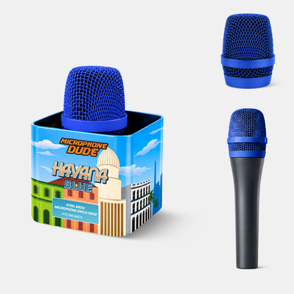 Coloured Replacement Microphone Grilles for Shure SM58, Beta 87A & Sennheiser e945