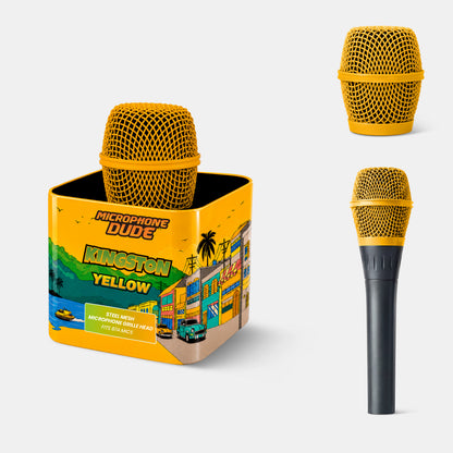 Coloured Replacement Microphone Grilles for Shure SM58, Beta 87A & Sennheiser e945